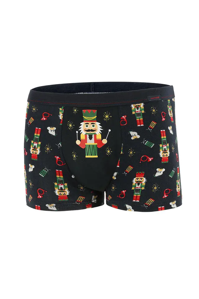 ⁨Boxers Drum 007/64 Navy Blue Navy-Blue (Size XL)⁩ at Wasserman.eu