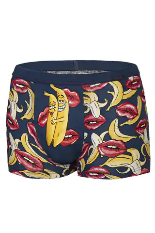 ⁨Boxers Bananas 010/70 Jeans-Red-Yellow (Size S)⁩ at Wasserman.eu