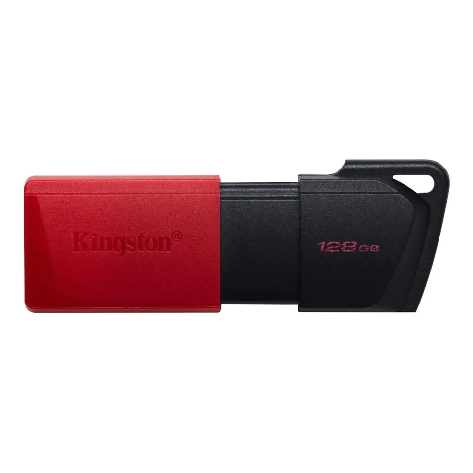 ⁨Pendrive (Pamięć USB) KINGSTON 128 GB Czarno-czerwony⁩ w sklepie Wasserman.eu