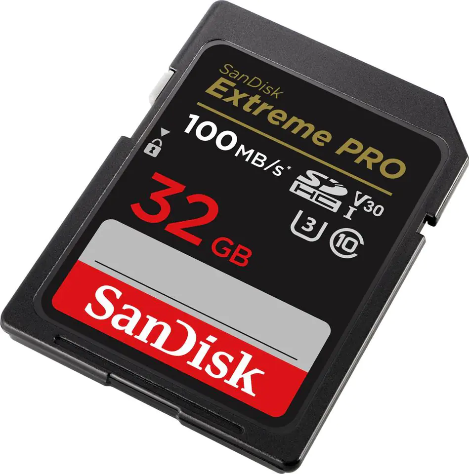 ⁨Extreme Pro SDHC 32GB 100/90 MB/s V30 UHS-I U⁩ at Wasserman.eu