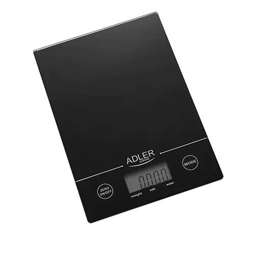 ⁨Adler AD 3138 b Mechanical kitchen scale Black Countertop Rectangle⁩ at Wasserman.eu