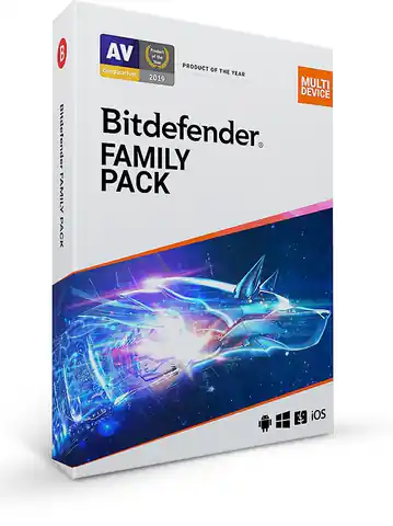 ⁨BitDefender Family Pack 15Dvc 1Year BDFP-N-1Y-NL⁩ at Wasserman.eu