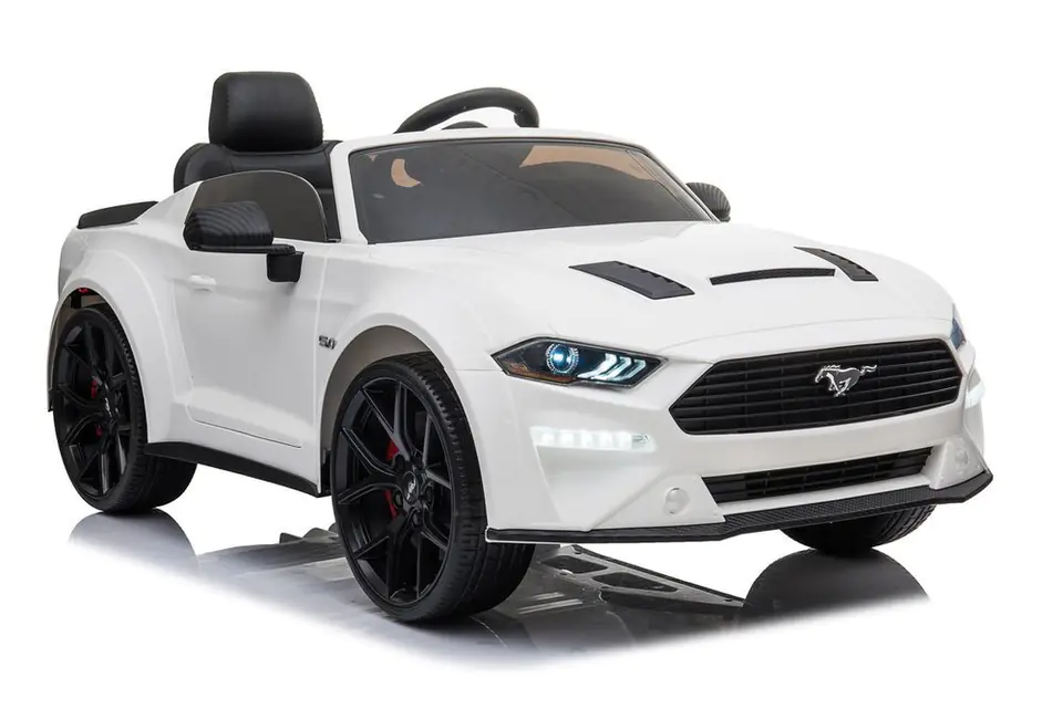 ⁨Auto Na Akumulator Ford Mustang GT Drift  SX2038 Biały⁩ w sklepie Wasserman.eu