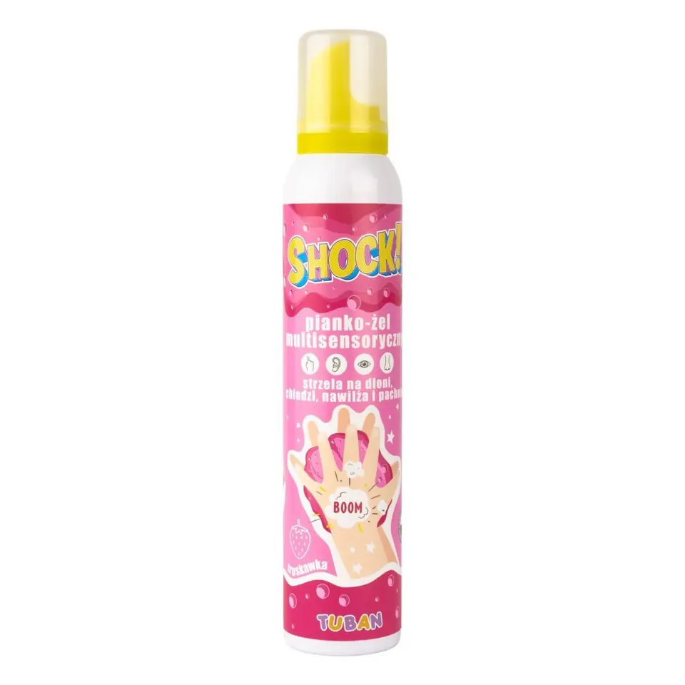 ⁨Tuban SHOCK Multisensor y foam-gel Strawberry⁩ at Wasserman.eu