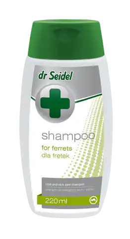 ⁨Protein-Shampoo Dr Seidel für Frettchen 220 ml⁩ im Wasserman.eu