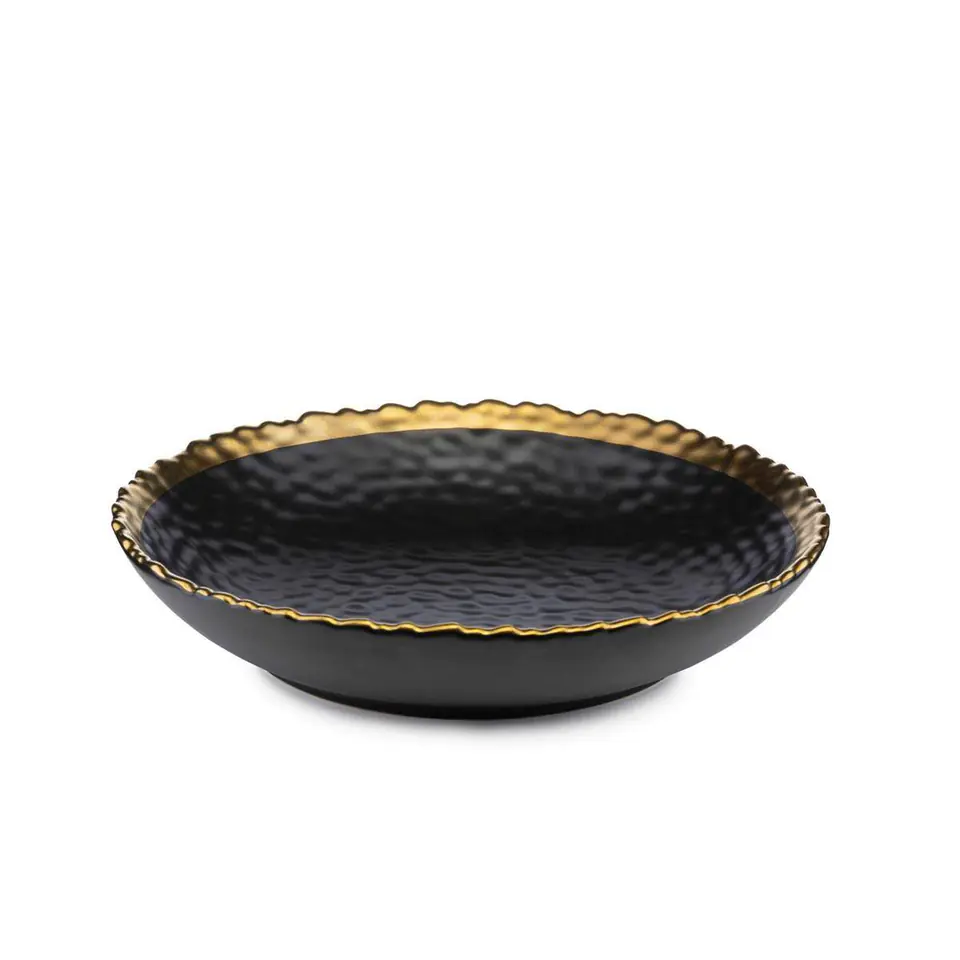 Talerz głęboki Kati Black Gold 21 cm w sklepie Wasserman.eu