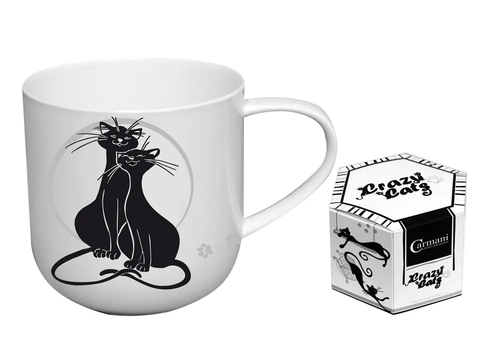 Mug - Cat World, Cats in Love (CARMANI) at Wasserman.eu