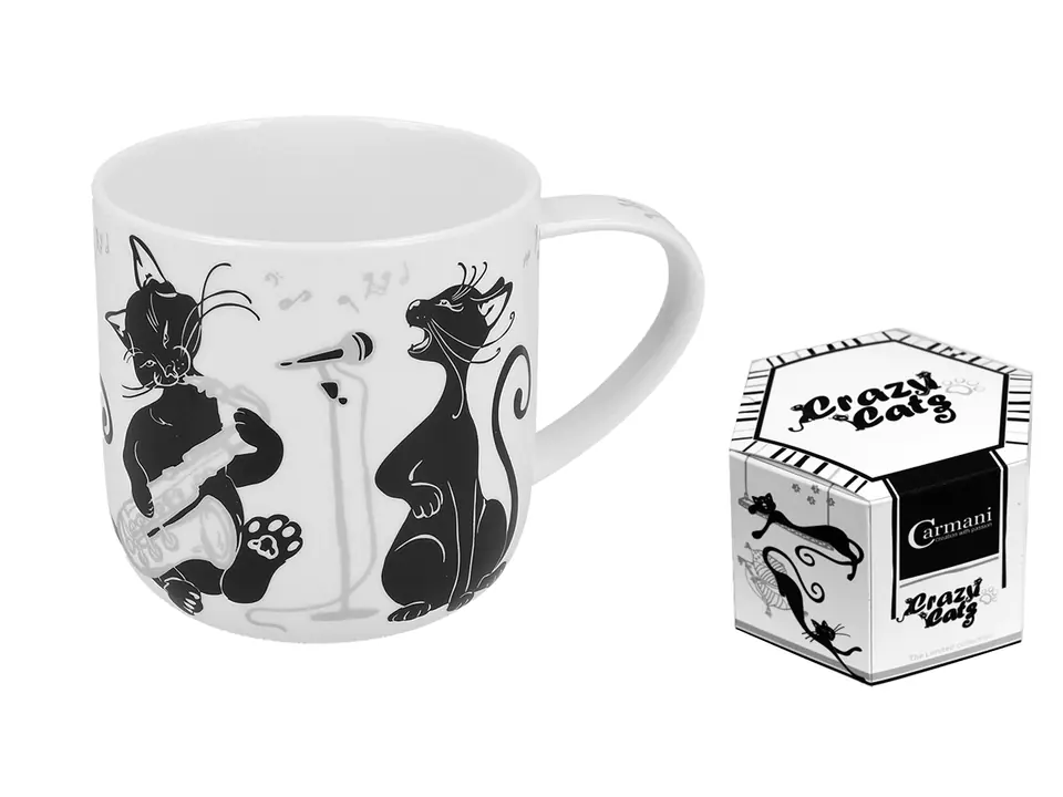 Mug - Cat musicians, Cat World (CARMANI) at Wasserman.eu