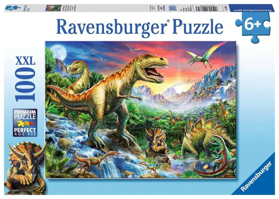 ⁨Puzzle 100 elementów Dinozaury 2⁩ w sklepie Wasserman.eu