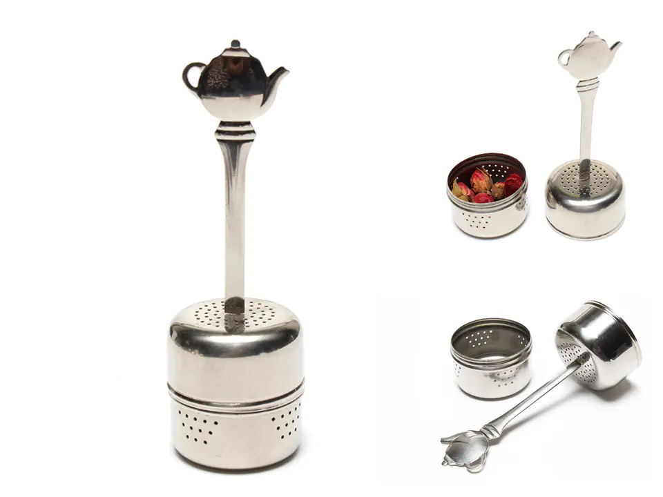 ⁨Infuser with teapot⁩ at Wasserman.eu