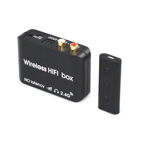 ⁨Bezprzewodowy transmiter HiFi audio 2.4G SPA-WHF01⁩ w sklepie Wasserman.eu