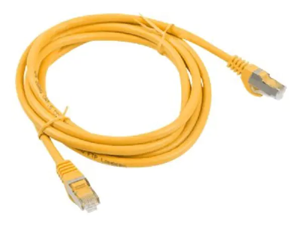 ⁨LANBERG PCF6-10CC-0200-Y 2 Patchcord⁩ w sklepie Wasserman.eu