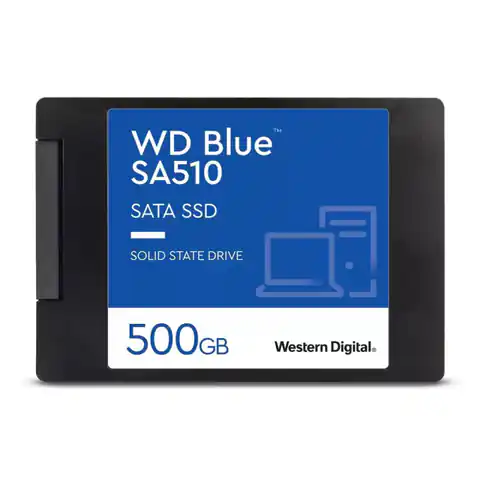 ⁨Dysk SSD WD Blue 2.5″ 500 GB SATA III 560MB/s 510MS/s⁩ w sklepie Wasserman.eu