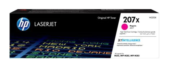 ⁨HP 207X High Yield Magenta Original LaserJet Toner Cartridge⁩ at Wasserman.eu