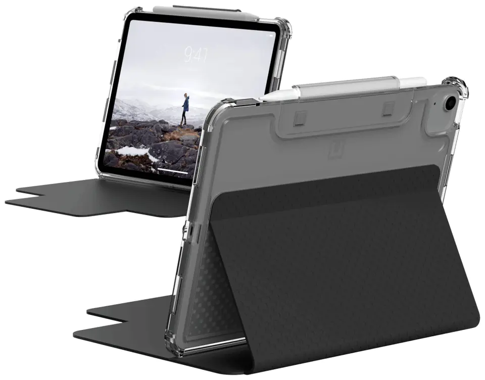 ⁨Etui URBAN ARMOR GEAR iPad Pro 11 1/2/3G, iPad Air 10.9 4/5G z uchwytem do Apple Pencil Czarna 12329N314040⁩ w sklepie Wasserman.eu