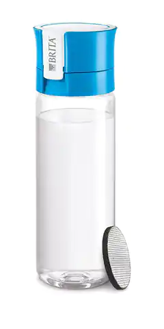 ⁨Butelka filtrująca Brita Fill&Go niebieska + 4 filtry MicroDisc⁩ w sklepie Wasserman.eu