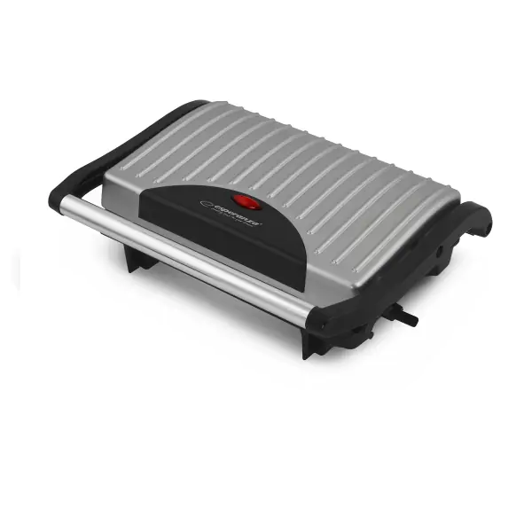 ⁨Grill elektryczny Esperanza Pizzaiola EKG005 (stołowy-zamknięty; 750W; kolor inox)⁩ w sklepie Wasserman.eu