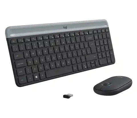 ⁨Wireless Keyboard and Mouse Combo MK470 GRAPHITE⁩ at Wasserman.eu