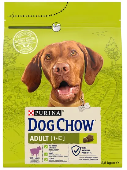 ⁨PURINA DOG CHOW Adult Lamb 2,5kg - sucha karma dla psa⁩ w sklepie Wasserman.eu