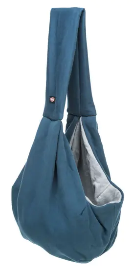 ⁨Trixie Front Carrier Soft for transporting animals blue-light grey⁩ at Wasserman.eu