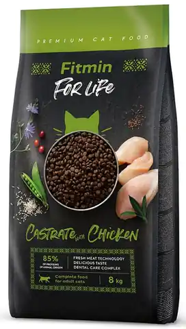 ⁨Fitmin Cat For Life Castrate Chicken 8kg⁩ at Wasserman.eu