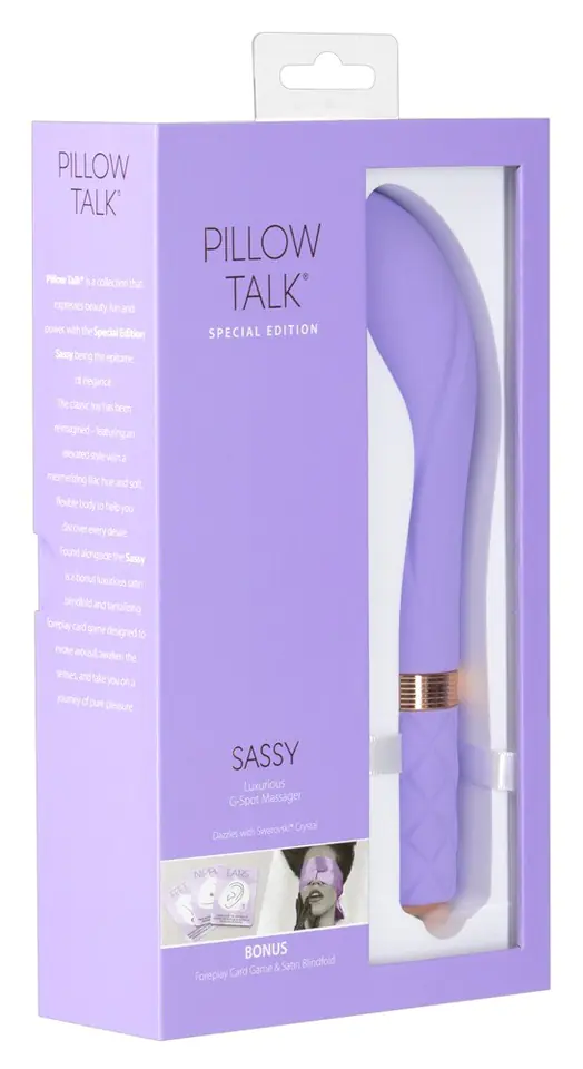 ⁨Wibrator Sassy 20cm Pillow Talk Edycja specjalna⁩ w sklepie Wasserman.eu