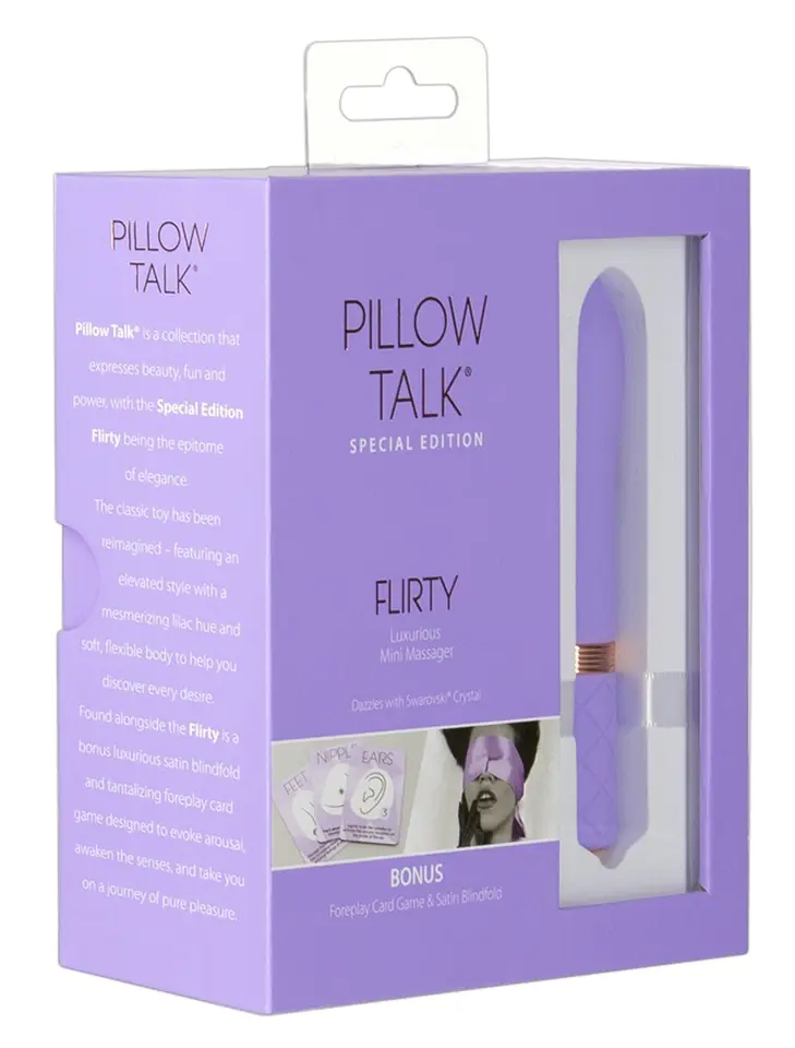 ⁨Mini Vibrator Flirty 11cm Pillow Talk Special Edition⁩ at Wasserman.eu