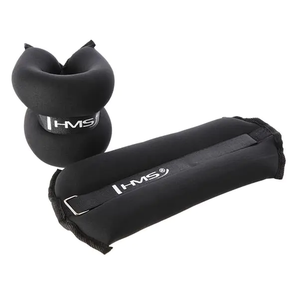 ⁨OB06 BLACK HAND AND LEG WEIGHTS 2 x 3 KG HMS⁩ at Wasserman.eu