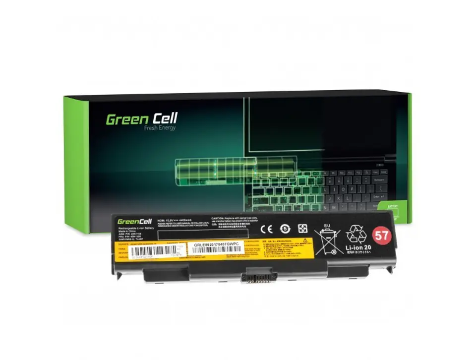 ⁨Bateria Lenovo T440P 11,1V 4,4Ah⁩ w sklepie Wasserman.eu