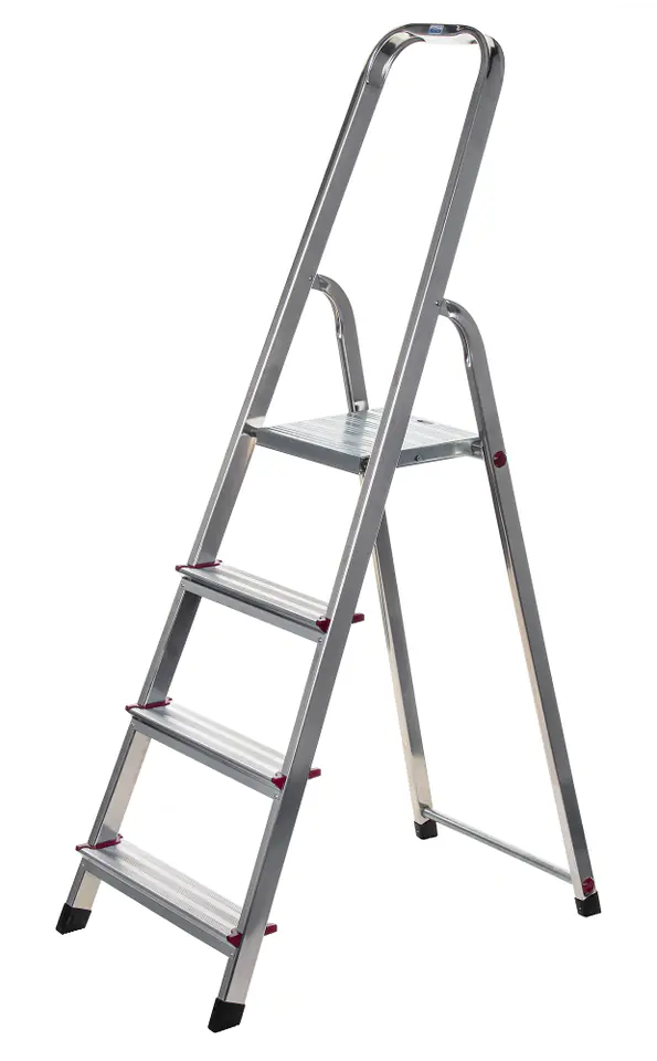 ⁨CORDA DOMESTIC ALUMINUM LADDER 4 STEPS 000705 KRAUSE⁩ at Wasserman.eu