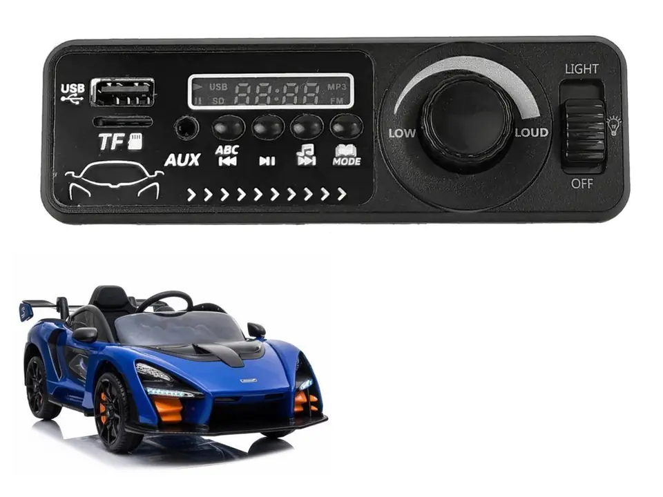 ⁨Music panel for McLaren Senna⁩ at Wasserman.eu