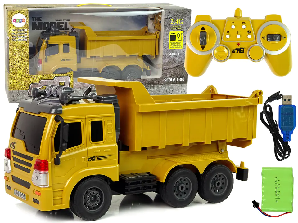 ⁨Remote Control Tipper 2.4 G Sound Remote Control Yellow⁩ at Wasserman.eu