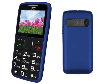 ⁨1 szt.  PS LTC Telefon dla seniora MOB20, niebieski.⁩ w sklepie Wasserman.eu