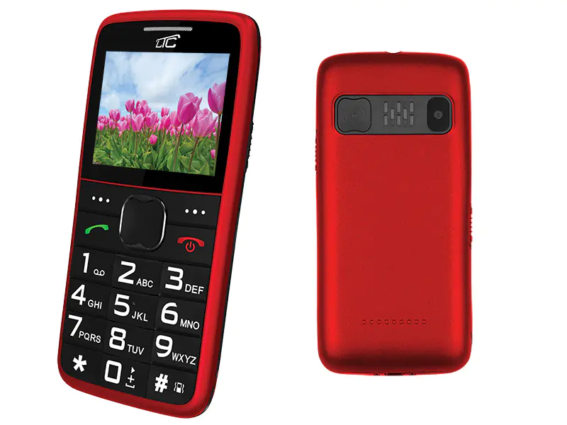 ⁨PS LTC Senior phone MOB20, red. (1LM)⁩ at Wasserman.eu
