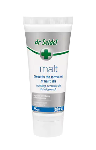 ⁨DR SEIDEL MALT PASTA zapobiega tworzeniu się kul włosowych 75 ml⁩ w sklepie Wasserman.eu