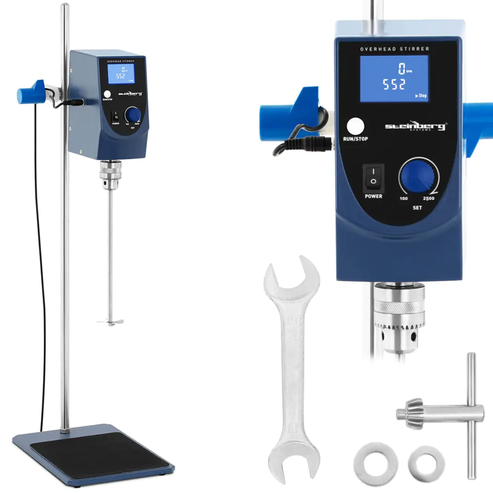 ⁨Mechanical stirrer laboratory timer 2500 rpm⁩ at Wasserman.eu