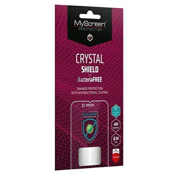 ⁨MS CRYSTAL BacteriaFREE Samsung GALAXY TAB ACTIVE PRO 10.1 folia czarny/black Full Glue⁩ w sklepie Wasserman.eu