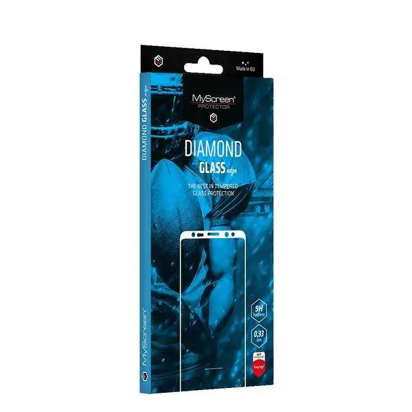 ⁨Szkło Hartowane SAMSUNG GALAXY S21 MyScreen Diamond Glass Edge Full Glue czarne⁩ w sklepie Wasserman.eu