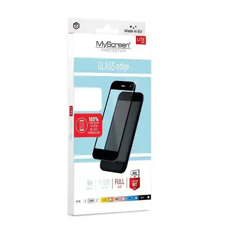 ⁨MS Diamond Glass Edge Lite FG Xiaomi Poco X3/X3 Pro czarny/black Full Glue⁩ w sklepie Wasserman.eu