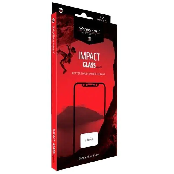 ⁨MS ImpactGLASS Edge 3D iPhone 7/8 Plus white/white HybridGlass 8H⁩ at Wasserman.eu