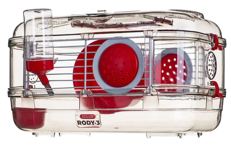 ⁨ZOLUX Rody 3 Mini Cage - red⁩ at Wasserman.eu