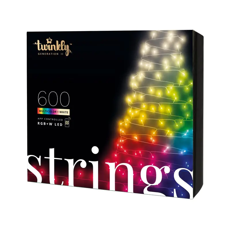 ⁨Inteligentne lampki choinkowe  Twinkly Strings 600 RGBW⁩ w sklepie Wasserman.eu