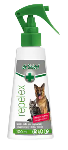 ⁨DR SEIDEL REPELEX utrzymuje psy i koty z daleka 100 ml⁩ w sklepie Wasserman.eu