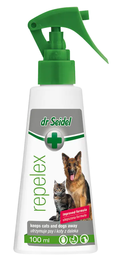 ⁨DR SEIDEL REPELEX utrzymuje psy i koty z daleka 100 ml⁩ w sklepie Wasserman.eu