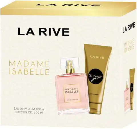 ⁨La Rive for Woman Zestaw prezentowy Madame Isabelle (woda perfumowana 100ml+żel pod prysznic 100ml)⁩ w sklepie Wasserman.eu