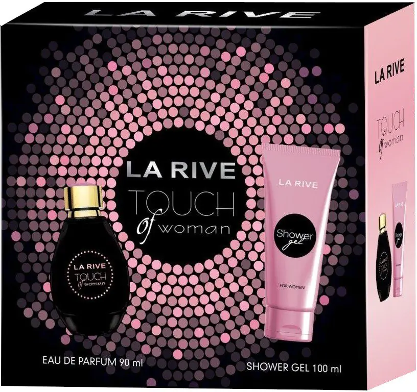 ⁨La Rive for Woman Touch of Woman gift set (Eau de Parfum 90ml + Shower Gel 100ml)⁩ at Wasserman.eu