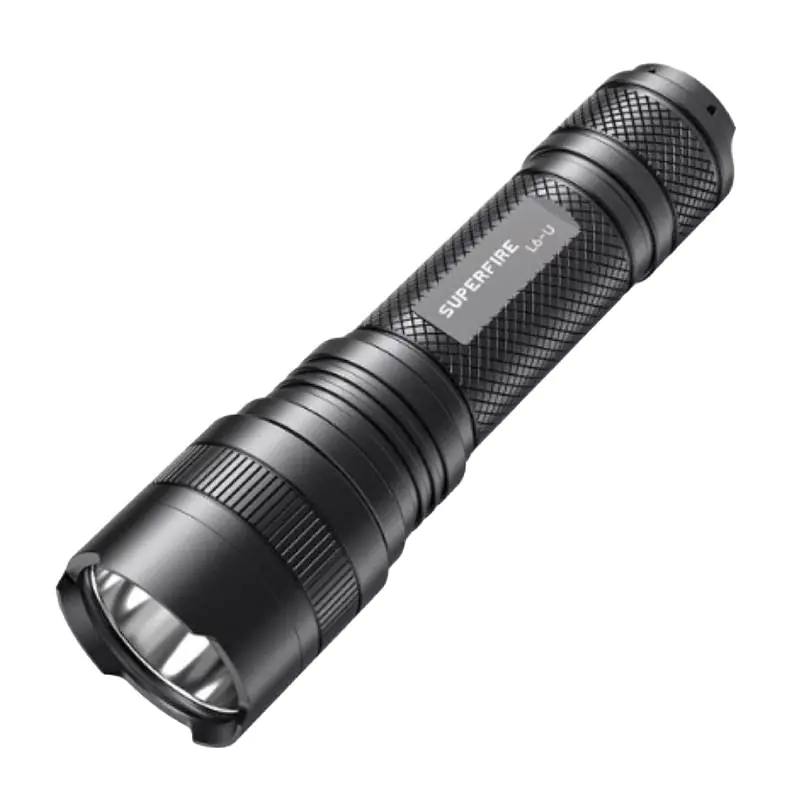 ⁨Superfire L6-U Flashlight, 1480lm, USB-C⁩ at Wasserman.eu