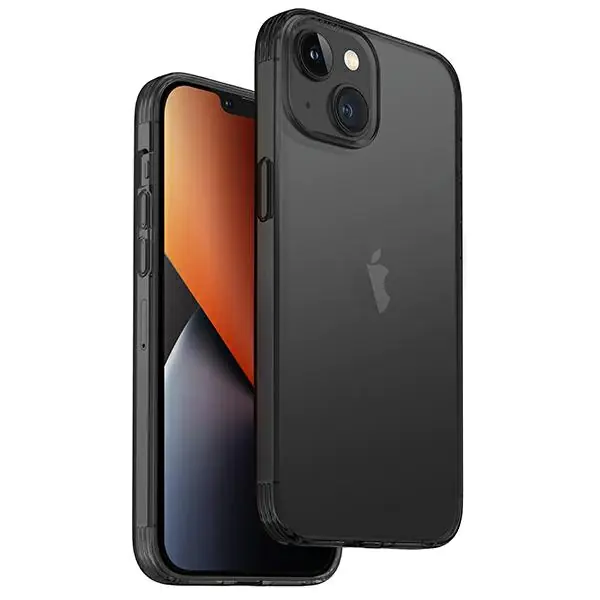 ⁨UNIQ Case Air Fender iPhone 14 Plus 6,7" grey/smoked grey tinted⁩ at Wasserman.eu