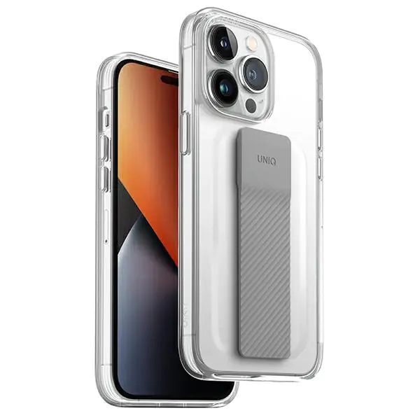 ⁨UNIQ etui Heldro Mount iPhone 14 Pro 6,1" przeźroczysty/lucent clear⁩ w sklepie Wasserman.eu