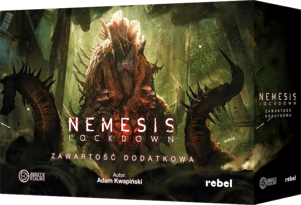 ⁨GAME NEMESIS: LOCKDOWN - STRETCH GOALS add-on - REBEL⁩ at Wasserman.eu